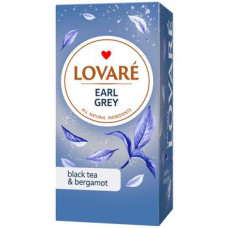 Чай чорний, 24пак, Earl Grey (з ароматом бергамоту), ТМ Lovare