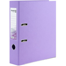 Папка-реєстратор, А4, 70мм, двостороння, бузковий, Pastelini, TM Delta by Axent