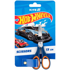Ножиці дитячі, 13см, з гум. вставками, Hot Wheels2, TM Kite