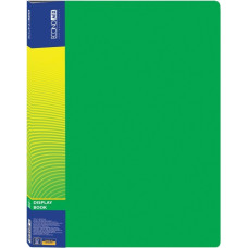 Папка з 20 файлами, А4, зелена, TM Economix