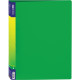 Папка на 4 кільця, А4, 30мм, з карманцем, пластикова, зелена, ТМ Economix