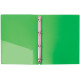 Папка на 4 кільця, А4, 30мм, з карманцем, пластикова, зелена, ТМ Economix
