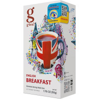 Чай чорний, 25пак, Англійський Сніданок, ТМ g’tea!