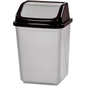 Відро для сміття, пластикове, 27л, з оборотною кришкою