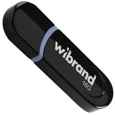 Флеш пам'ять, 16GB, USB 2.0, Panther Black, ТМ Wibrand