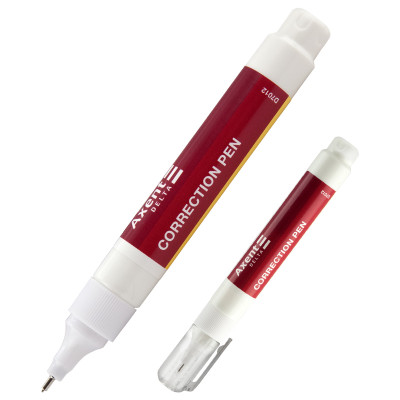 Коректор ручка, 8мл, основа емульсійна, TM Delta by Axent