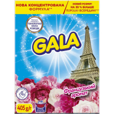 Пральний порошок, 405г, ручне прання, для кольорового, Аква-Пудра, ТМ Gala