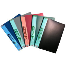 Папка з 80 файлами, А4, асорті, TM 4Office