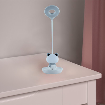 Лампа настільна, LED, з акумулятором, білий, Froggy, TM Kite