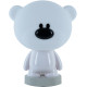 Світильник-нічник, LED, з акумулятором, 280х230х180мм, Bear, білий, TM Kite