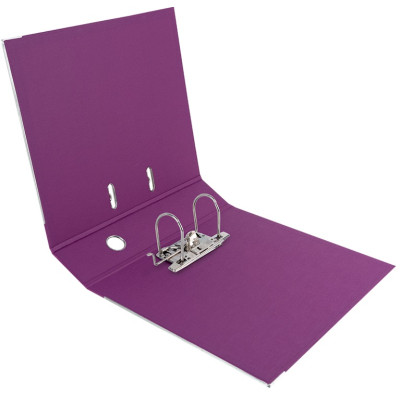 Папка-реєстратор, А4, 70мм, двостороння, бузковий, TM Delta by Axent