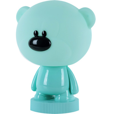 Світильник-нічник, LED, з акумулятором, 280х230х180мм, Bear, зелений, TM Kite
