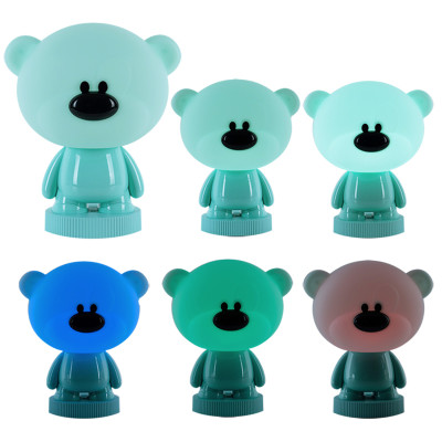 Світильник-нічник, LED, з акумулятором, 280х230х180мм, Bear, зелений, TM Kite