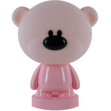 Світильник-нічник, LED, з акумулятором, 280х230х180мм, Bear, рожевий, TM Kite