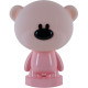 Світильник-нічник, LED, з акумулятором, 280х230х180мм, Bear, рожевий, TM Kite