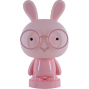 Світильник-нічник, LED, з акумулятором, 345х190х153мм, Bunny, рожевий, TM Kite