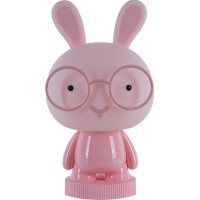 Світильник-нічник, LED, з акумулятором, 345х190х153мм, Bunny, рожевий, TM Kite