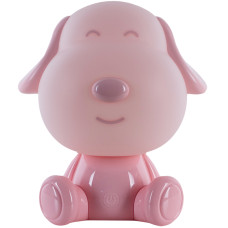 Світильник-нічник, LED, з акумулятором, 250х200х180мм, Doggy, рожевий, TM Kite
