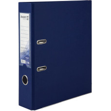 Папка-реєстратор, А4, 70мм, двостороння, темно-синій, TM Delta by Axent