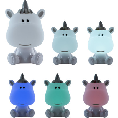 Світильник-нічник, LED, з акумулятором, 300х195х180мм, Unicorn, білий, TM Kite