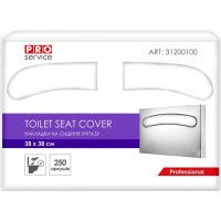 Накладка на унітаз, 250шт, 38х38см, складання 1/2, ТМ PRO Service