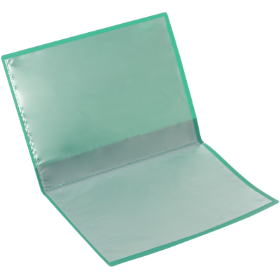 Папка з 10 файлами, А4, зелена, TM Buromax