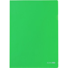 Папка-кутик, А4, пластикова, 180мкм, зелений, ТМ Economix