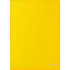 Папка-кутик, А4, пластикова, 180мкм, жовтий, ТМ Economix