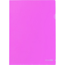 Папка-кутик, А4, пластикова, 180мкм, рожевий, ТМ Economix