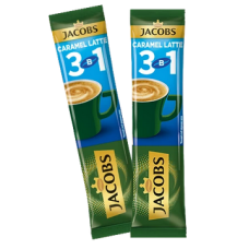 Кавовий напій 3в1, 24х12.3г, Caramel Latte, ТМ Jacobs (Якобс)