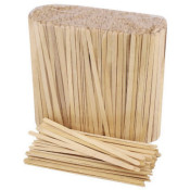 Мішалки для кави, дерев'яні (вільха), 140мм, 500шт/уп