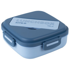 Ланчбокс з розділювачем, 1100мл, блакитний, TM Kite