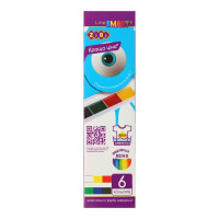 Фарби акварельні, 6 кольорів, медові, SMART Line, TM ZiBi