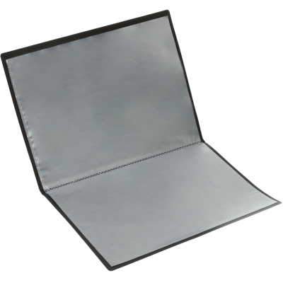 Папка з 10 файлами, А4, чорна, TM Buromax