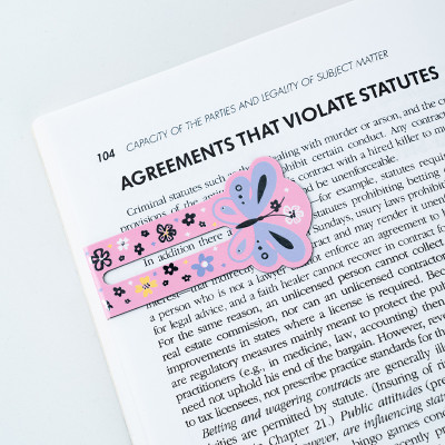 Набір магнітних закладок-індикаторів, Butterfly, TM Kite