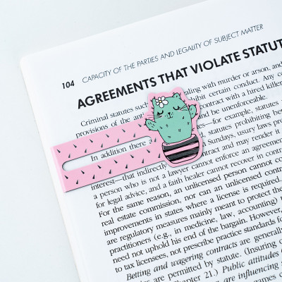 Набір магнітних закладок-індикаторів, Cactus, TM Kite