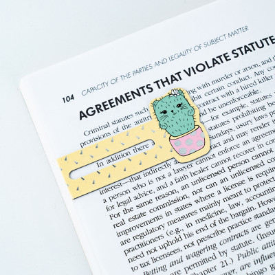 Набір магнітних закладок-індикаторів, Cactus, TM Kite