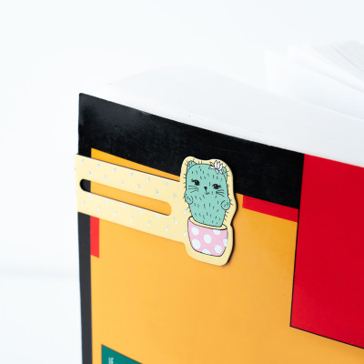 Набір магнітних закладок-індикаторів, Cactus, TM Kite