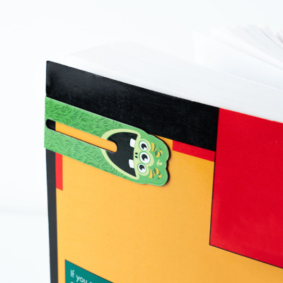 Набір магнітних закладок-індикаторів, Monsters, TM Kite