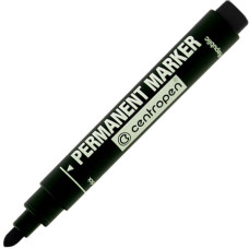 Маркер перманентний, лінія 2.5мм, чорний, 8566, TM Centropen