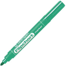 Маркер для фліпчарту, лінія 2.5мм, зелений, Flipchart, TM Centropen