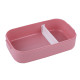 Ланчбокс подвійний з наповненням, 1400мл, рожевий, TM Kite