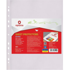 Файл для документів, А4+, 80мкм, 50шт, глянець, TM Optima
