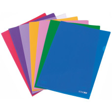 Папка-кутик, А4, пластикова, 180мкм, асорті, ТМ Economix