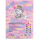 Папір кольоровий, А4, двосторонній, 15арк/15кол, Hello Kitty, TM Kite
