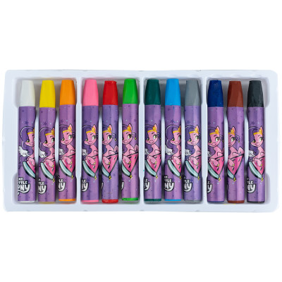 Пастель масляна, 12 кольорів, My Little Pony, TM Kite