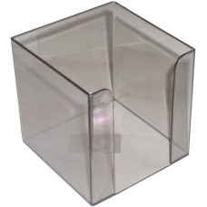 Бокс для паперу, 90х90х90мм, димчатий, ТМ Арніка