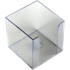 Бокс для паперу, 90х90х90мм, прозорий, ТМ Арніка