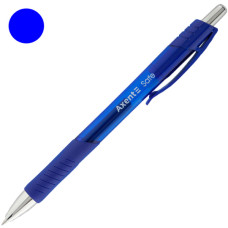 Ручка гелева, лінія 0.5мм, синя, автоматична, Safe, ТМ Axent