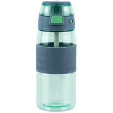 Пляшечка для води, 600мл, зелено-сіра, TM Kite